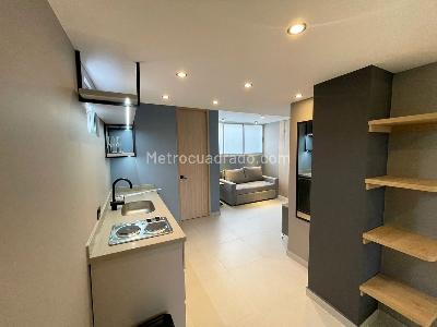 Apartaestudio en arriendo en El Poblado, Medellín, 49 m² · foto 16 de 17