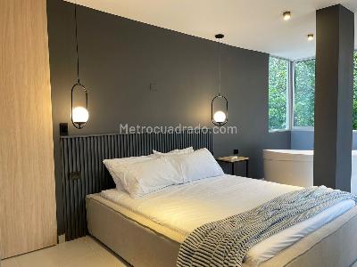 Apartaestudio en arriendo en El Poblado, Medellín, 49 m² · foto 3 de 17