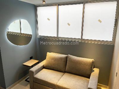 Apartaestudio en arriendo en El Poblado, Medellín, 49 m² · foto 6 de 17