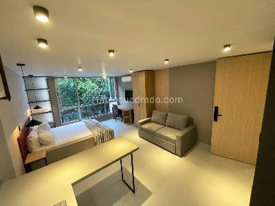 Apartaestudio en arriendo en El Poblado, Medellín · foto 4 de 11