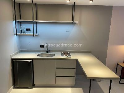 Apartaestudio en arriendo en El Poblado, Medellín · foto 8 de 11