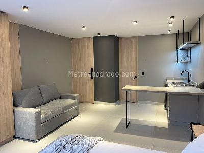 Apartaestudio en arriendo en El Poblado, Medellín · foto 9 de 11