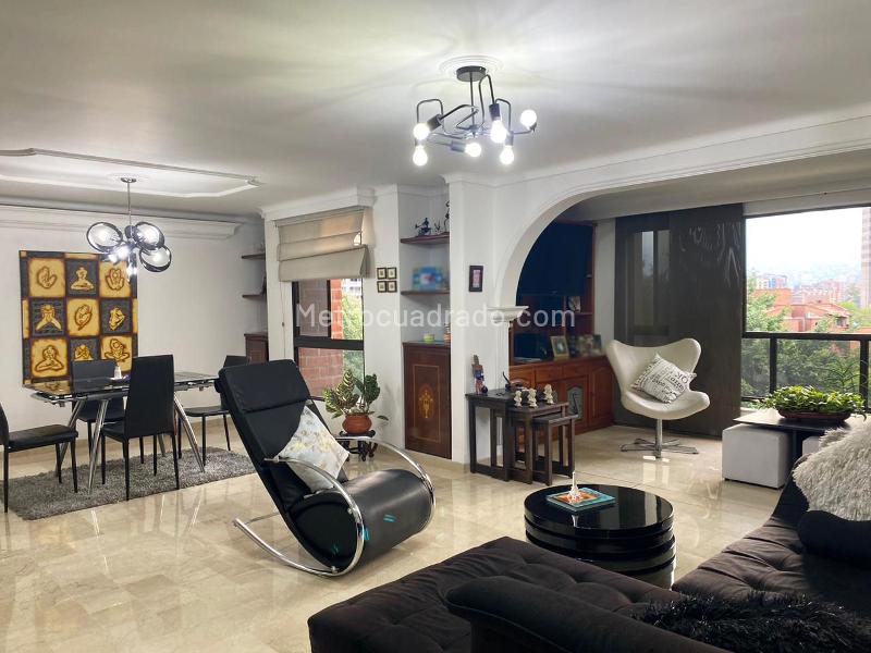 Furnished 3BR Apartment for Rent in El Poblado (129 m²)