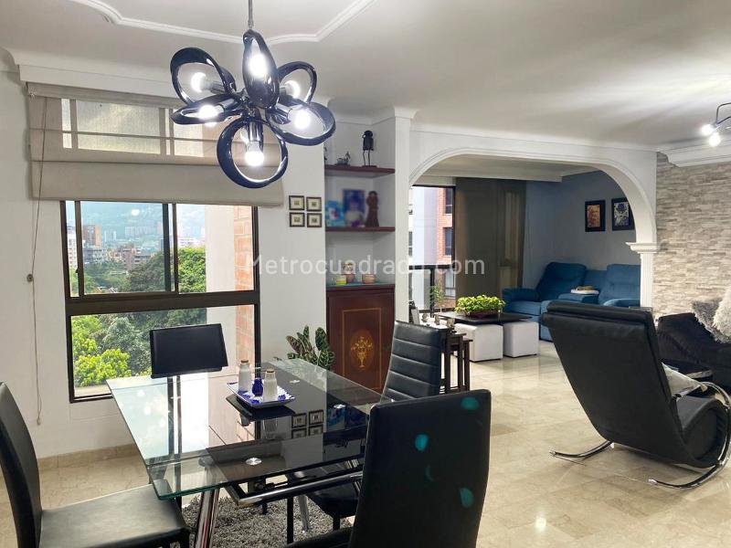 Furnished 3BR Apartment for Rent in El Poblado (129 m²) - 3