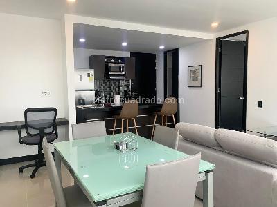Apartamento de 1 alcoba en arriendo en Alejandría, Medellín, 53 m² · foto 3 de 12