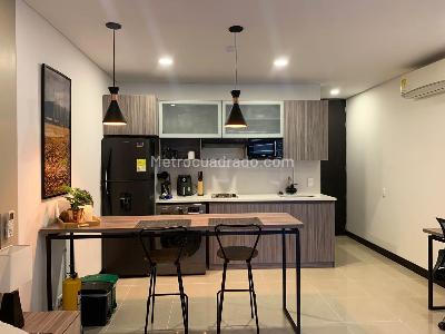 Apartamento de 1 alcoba en arriendo en El Poblado, Medellín, 33 m² · foto 4 de 10