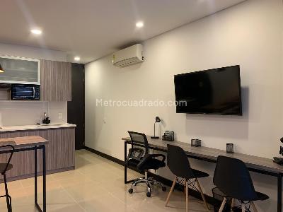 Apartamento de 1 alcoba en arriendo en El Poblado, Medellín, 33 m² · foto 5 de 10