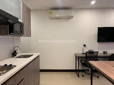Apartamento de 1 alcoba en arriendo en El Poblado, Medellín, 33 m² · foto 7 de 10