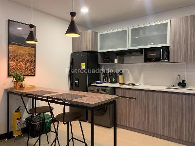 Apartamento de 1 alcoba en arriendo en El Poblado, Medellín, 33 m² · foto 8 de 10
