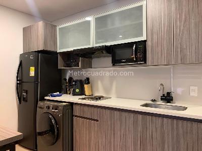 Apartamento de 1 alcoba en arriendo en El Poblado, Medellín, 33 m² · foto 9 de 10