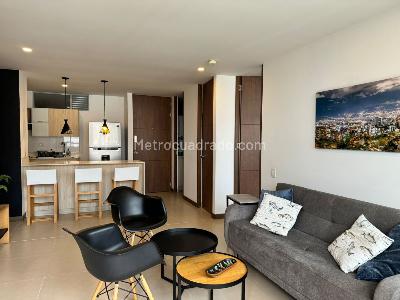 Apartamento de 1 alcoba en arriendo en El Poblado, Medellín, 62 m² · foto 3 de 11