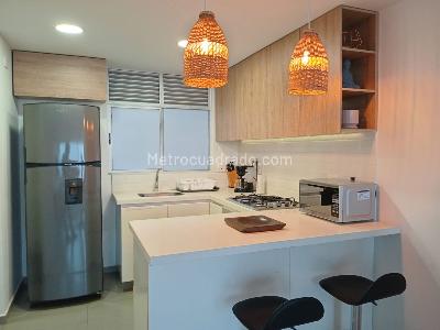 Apartamento de 1 alcoba en arriendo en El Poblado, Medellín, 57 m² · foto 6 de 13