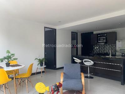 Apartamento de 1 alcoba en arriendo en Alejandría, Medellín, 54 m² · foto 3 de 12