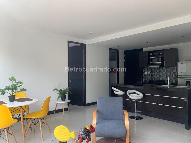 Apartamento Tipo Estudio Amoblado de 1 Alcoba en El Poblado - 3