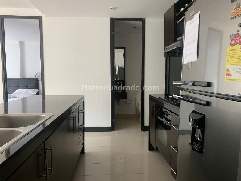 Apartamento Tipo Estudio Amoblado de 1 Alcoba en El Poblado - 4