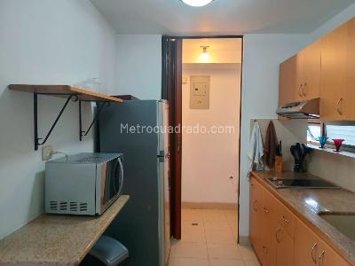 Apartamento de 1 alcoba en arriendo en La Aguacatala, Medellín, 40 m² · foto 4 de 13