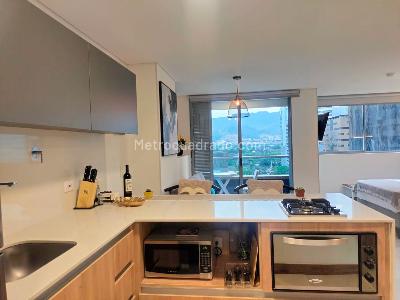 Apartamento de 1 alcoba en arriendo en El Poblado, Medellín, 43 m² · foto 8 de 15