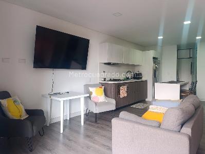 Apartamento de 1 alcoba en arriendo en Los Balsos, Medellín, 53 m² · foto 3 de 13