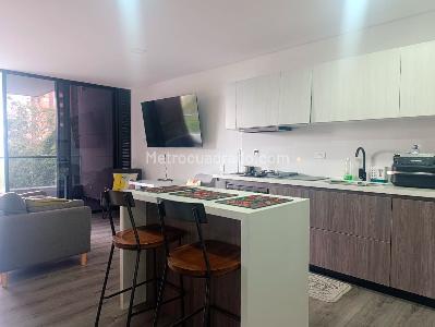 Apartamento de 1 alcoba en arriendo en Los Balsos, Medellín, 53 m² · foto 5 de 13