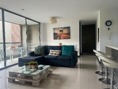 Apartamento de 2 alcobas en arriendo en El Poblado, Medellín, 92 m² · foto 3 de 19