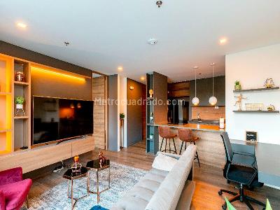 Apartamento de 1 alcoba en arriendo en Envigado, Envigado, 63 m² · foto 3 de 11
