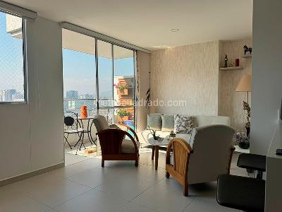 Apartamento de 3 alcobas en arriendo en El Poblado, Medellín, 80 m² · foto 3 de 12