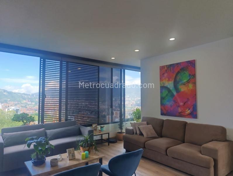 Apartamento Tipo Estudio Amoblado de 1 Alcoba en El Poblado con Piscina y Gimnasio - 5