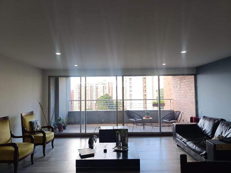 Apartamento Amoblado de 3 Alcobas en Arriendo en El Poblado