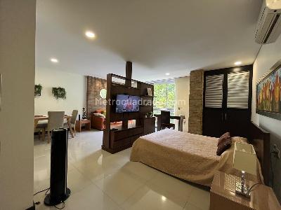 Apartamento de 1 alcoba en arriendo en El Poblado, Medellín, 50 m² · foto 4 de 10