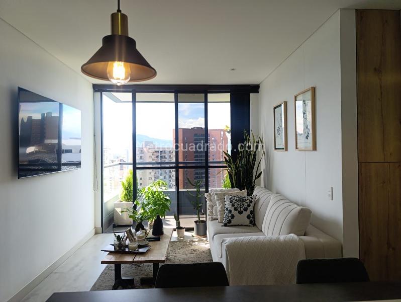 Apartamento Amoblado de 1 Alcoba en El Poblado - 2