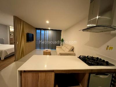 Apartamento de 1 alcoba en arriendo en El Poblado, Medellín, 65 m² · foto 8 de 12