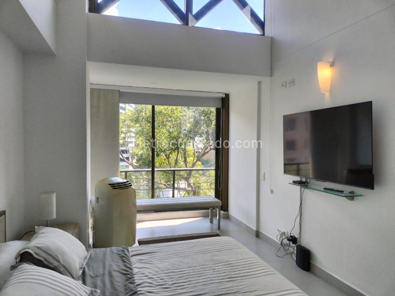 Apartamento Amoblado de 2 Alcobas con Gimnasio en El Poblado - 9