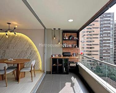 Apartamento de 3 alcobas en venta en Envigado, Envigado, 128 m² · foto 5 de 12