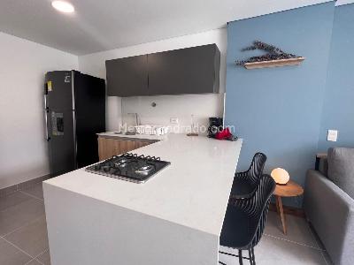 Apartamento de 1 alcoba en arriendo en Villa Carlota, Medellín, 44 m² · foto 5 de 10