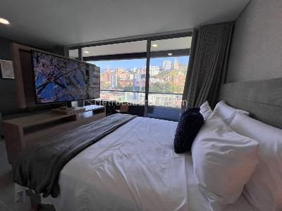 Apartamento de 1 alcoba en arriendo en Villa Carlota, Medellín, 44 m² · foto 8 de 10