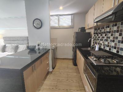 Apartamento de 1 alcoba en arriendo en La Aguacatala, Medellín, 38 m² · foto 7 de 9