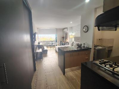Apartamento de 1 alcoba en arriendo en La Aguacatala, Medellín, 38 m² · foto 8 de 9