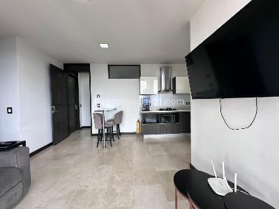 Apartamento de 1 alcoba en arriendo en El Poblado, Medellín, 60 m² · foto 2 de 11