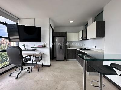 Apartamento de 1 alcoba en arriendo en Santa María De Los Ángeles, Medellín, 60 m² · foto 4 de 13