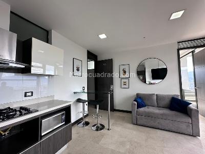 Apartamento de 1 alcoba en arriendo en Santa María De Los Ángeles, Medellín, 60 m² · foto 5 de 13