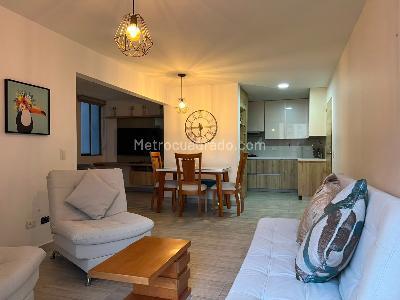 Apartamento de 3 alcobas en arriendo en Los Balsos, Medellín, 89 m² · foto 2 de 9