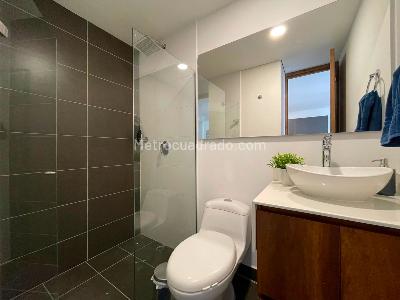 Apartamento de 1 alcoba en arriendo en Villa Carlota, Medellín, 44 m² · foto 10 de 10