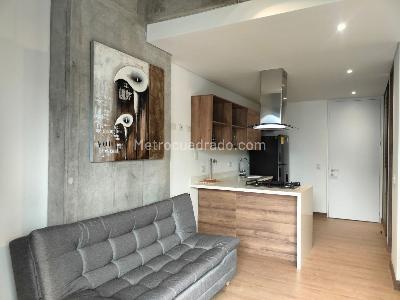 Apartamento de 1 alcoba en arriendo en Villa Carlota, Medellín, 50 m² · foto 3 de 13