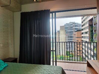 Apartamento de 1 alcoba en arriendo en Villa Carlota, Medellín, 50 m² · foto 8 de 13