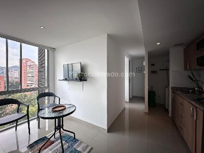 Apartamento de 1 alcoba en arriendo en El Tesoro, Medellín, 35 m² · foto 6 de 17