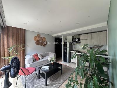 Apartamento de 1 alcoba en arriendo en El Tesoro, Medellín, 35 m² · foto 3 de 13