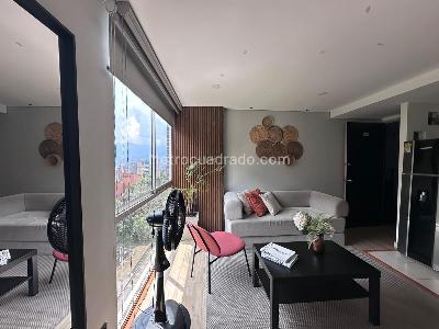 Apartamento de 1 alcoba en arriendo en El Tesoro, Medellín, 35 m² · foto 4 de 13