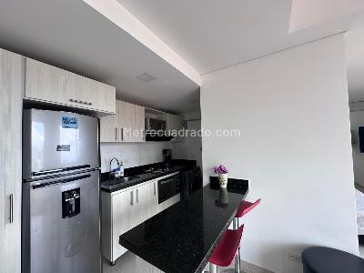 Apartamento de 1 alcoba en arriendo en El Tesoro, Medellín, 35 m² · foto 6 de 13