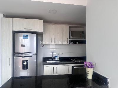 Apartamento de 1 alcoba en arriendo en El Tesoro, Medellín, 35 m² · foto 7 de 13