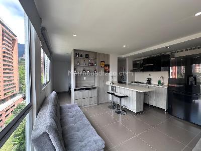 Apartamento de 1 alcoba en arriendo en El Tesoro, Medellín, 35 m² · foto 5 de 13